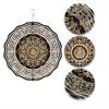 Vintage Metal Wind Chime with Intricate Mandala Design for Indoor Outdoor Garden Home Decor Holiday Christmas Halloween Thanksgiving