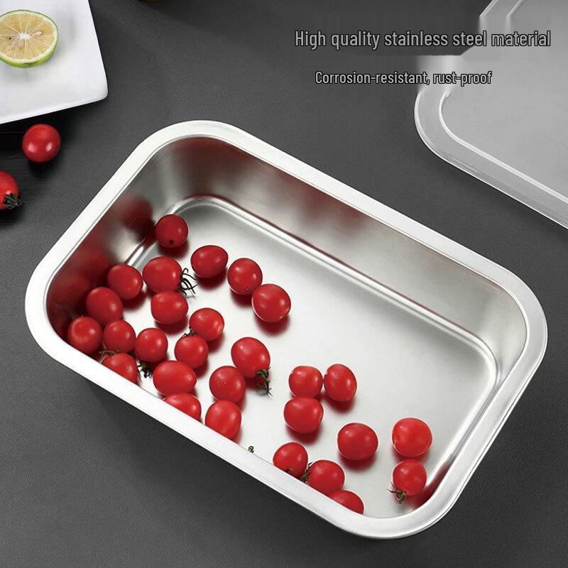 Ru Han 316L Stainless Steel Rectangular Food Storage Container
