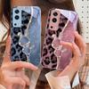 Leopard Cartoon Rabbit For Vivo Y76 16 55 V29 Lite 5G 25 23 30 iQOO Z9X 12 Pro Neo X200 100 90 60 Tempered Glass Phone Case