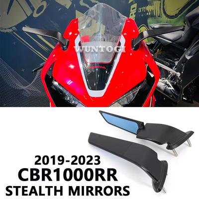 CBR1000RR Mirrors Stealth Mirrors For Honda CBR 1000RR Motorcycle Rearview Mirrors Adjustable Sports Winglets Mirror Kit 2019-23