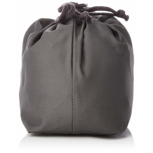 HAKOYA Large Drawstring Bag, Gray, 02456