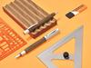 Ondoro Wood Mechanical Pencil 137508 Imported Faber-Castell 0.7mm (Genuine Product)