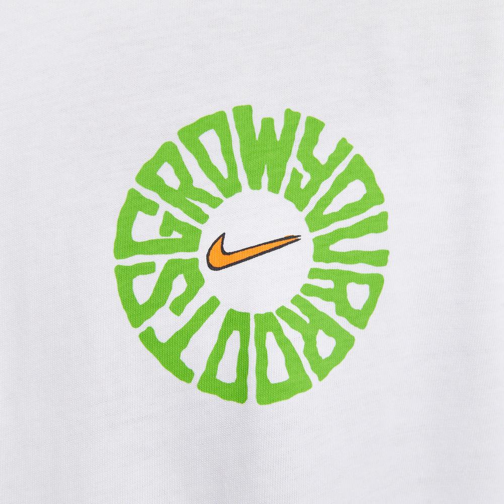Nike T-shirt simple à col rond et manches longues pour homme IH4134-100