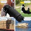 Corda da Traino Lunga 5/10/15/20M per Addestramento e Tracciamento Animali Domestici, Catena per Cani in Nylon Resistente, Adatta per Cani di Taglia Grande e Media