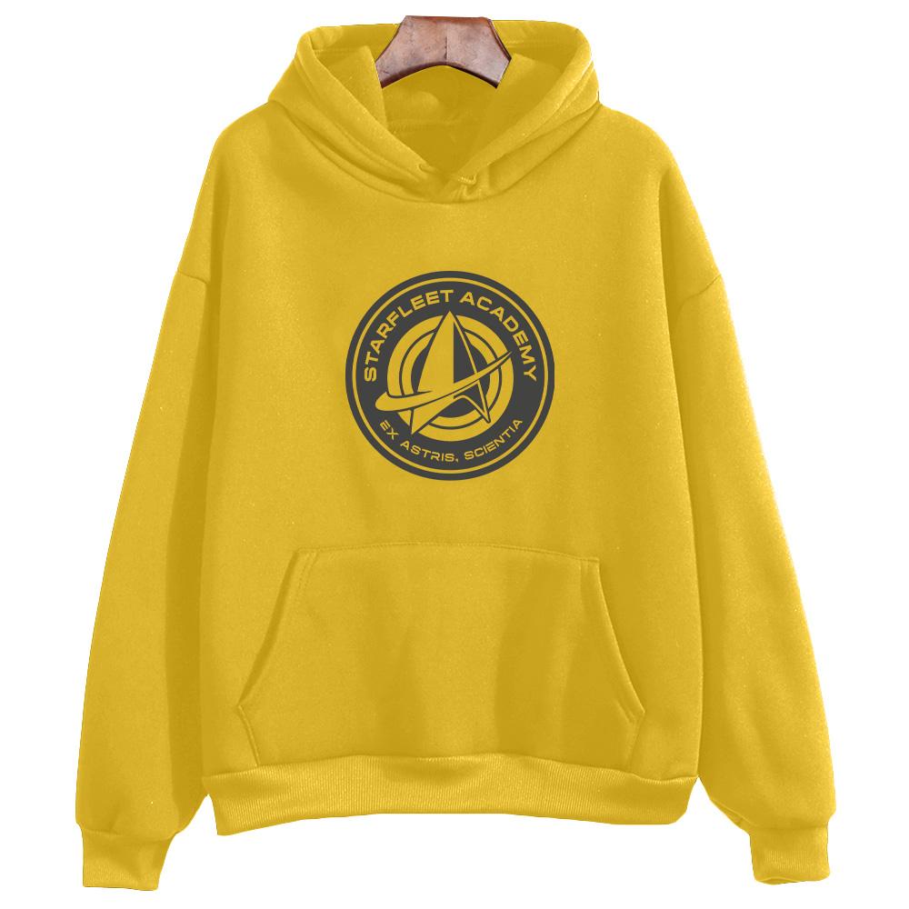 Star Trek Starfleet Academy Logo Unisex Hoodie Funny Long Sleeve Sweatshirts Women Men Casual Versatile Pullovers Hoody