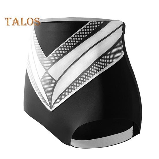 

Женские трусы с высокой талией, поддерживающие живот, двухслойные бесшовные трусики контрастного цвета, высокая эластичность, широкий промежностный дизайн, утягивающее тело, полное покрытие M чёрный