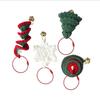 Christmas Decorations Knitted With Yarn Hand-Knitted Pendant Christmas Tree Pendant Soft Festive Atmosphere Decoration