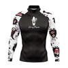 KENNYFLOWERS Mens Long Sleeve Rash Guard Quick Dry Surfing Wetsuit UV Protection Water Sports