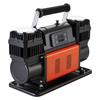 Dual-Cylinder Heavy Duty Air Compressor, 300L/min Auto-Stop Portable Tire Inflator, 12V 150PSI Offroad Air Pump with LCD Digital Display & Adapters