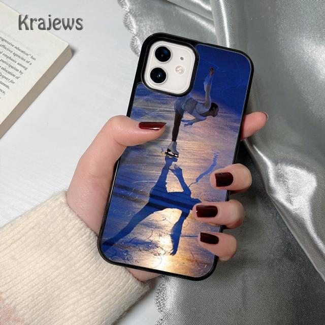 Figure Skating Dance Sport soft Phone Case Cover For iPhone 17 Air 16 15 14 plus 12 13 pro max coque Fundas