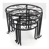 Decorative Metal Floor Flower Pot Stand Set