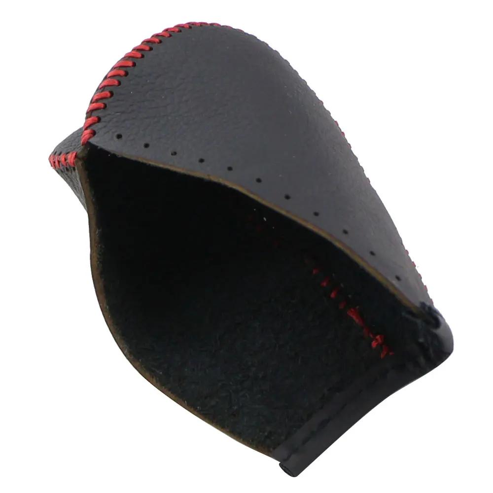 Car Gear Head Shift Collars for Mitsubishi Outlander 2016 - 2025 AT Gear Shift Knob Cover Leather Protector Inner Accessories