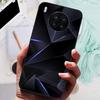 For Honor 50 Lite Case Black Cover Lion Wolf Silicone Soft Back Cases For Huawei Honor 50 Lite Pro Phone Case Protective Shell