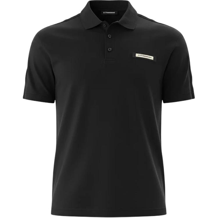 Emporio Armani EA7 Solid Logo Printed Striped Cuff Polo Shirt Men tops 7M001477-AF10375-UC001 XXL