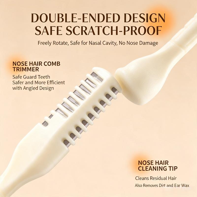 3/5/10Pcs Nose Hair Remover 360 Rotating Nasal Clippers Nose Hair Trimmer For Women Men Manual Nose Hair Trimme