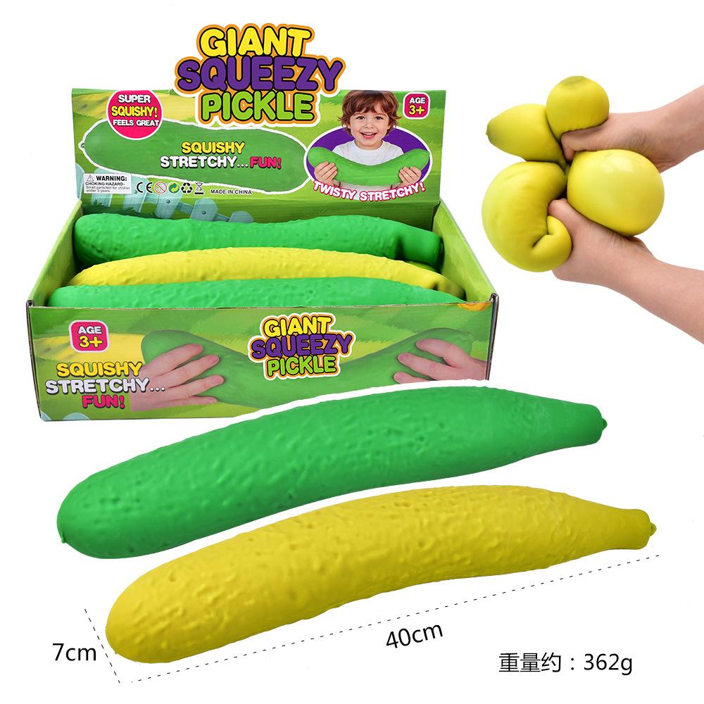 Stretchy Big Duck Squishy Toy TPR Squeeze Anti-Stress Relief Fidget Toy Slow Rising Decompression Toy for Kids and Adults