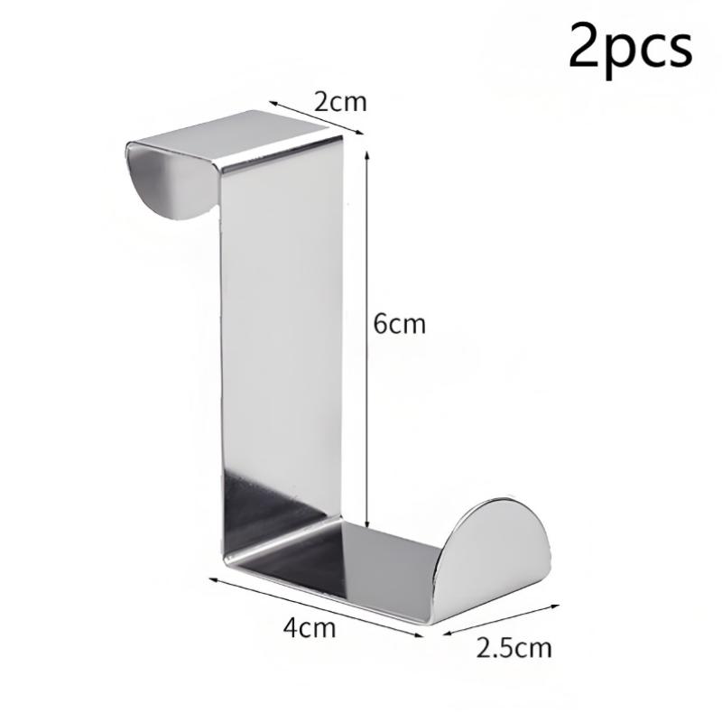 

Z-Shaped Bathroom Cabinet By Hook Stainless Steel By Rear Hanger Keychain Coat Hook Home Kitchen Accessories Organizer Tool A2