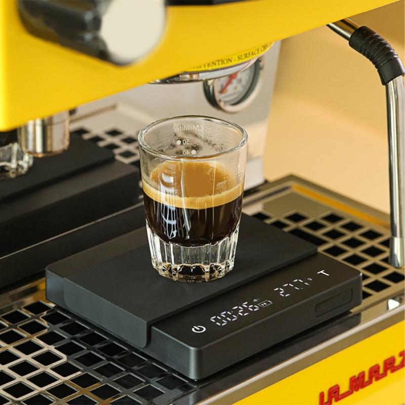 Portable Coffee Scale with Timer Accurate LED Display Rechargeable Espresso Digital Scale Accessories