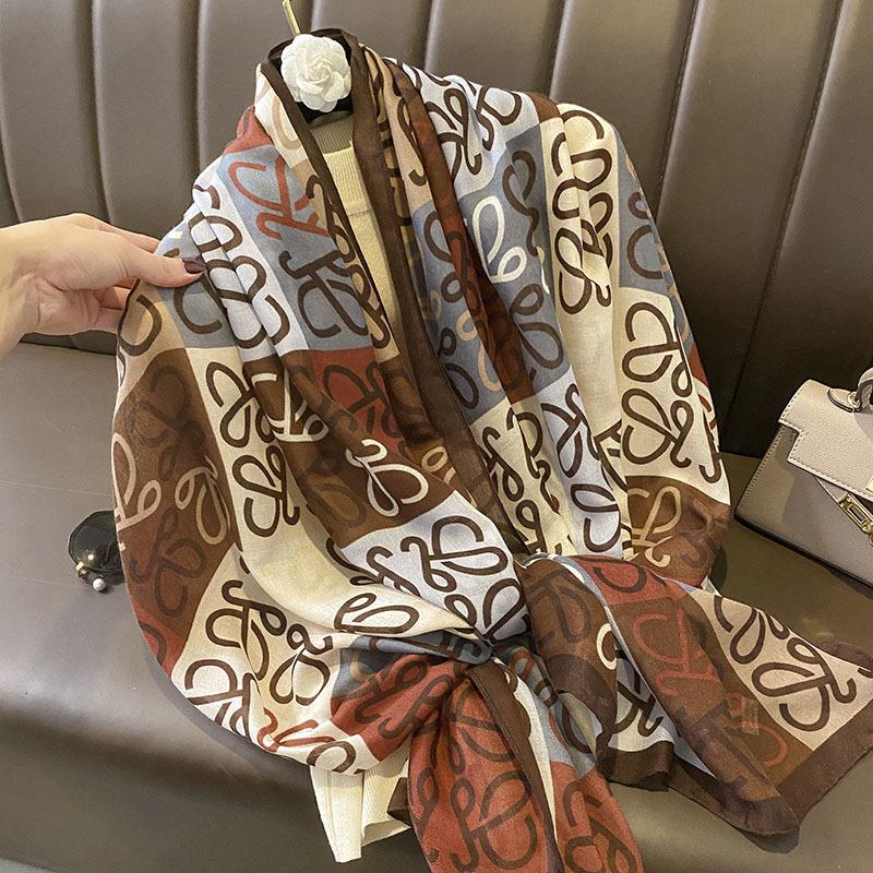Xiaomi autum shawl outer fashionspring & fall scarf women's cotton and linen dual-use easiest for match thin winter silk scarf long gauze scarf