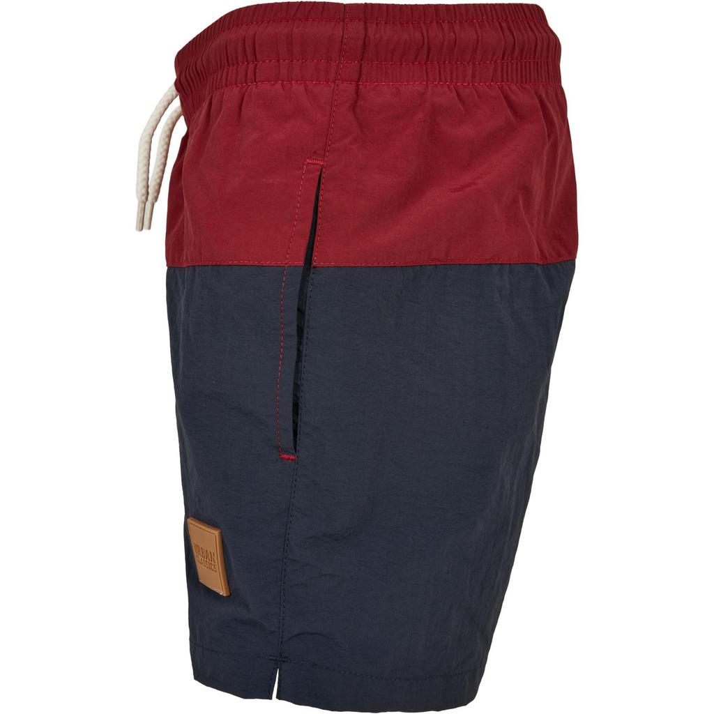 Urban Classics Boys Colour Block Swim Shorts