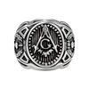 2026 European and American Men's Jewelry Personalized Retro Oval Ring