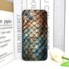 Creative Black Golden Scale Texture Printed Phone Case for iPhone 17 16 12 11 14 13 15 Pro Max Mini XS MAX XR 7 Plus Soft Cover