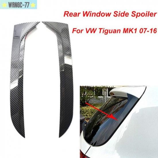 2 шт. Сплиттер-канард накладка на спойлер заднего стекла для VW Tiguan MK1 2007-2016