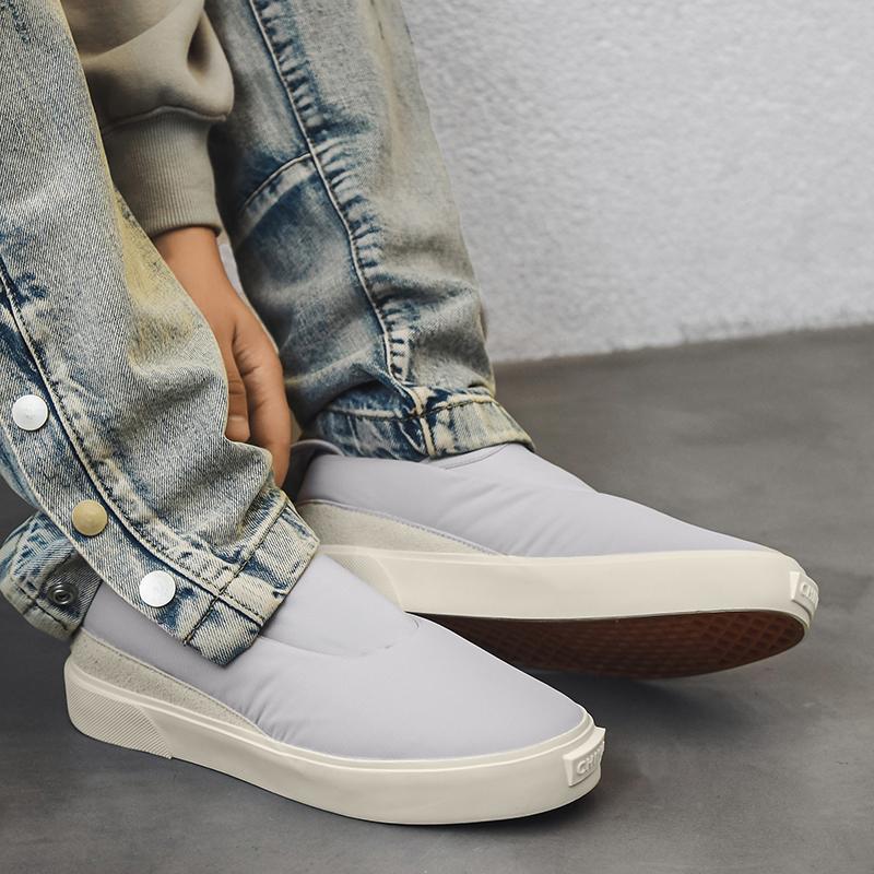 Novos Mocassins de Lona Masculinos Sapatos Casuais Masculinos, Sapatos Esportivos Masculinos Respiráveis e Confortáveis, Sapatilhas de Couro para Esportes ao Ar Livre