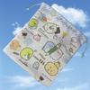 Large Sanrio Canvas Double-Sided Printed Drawstring Tote Bag, Eco-friendly Storage Solution
