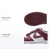 Dunk Low PS Redwood Kids Sneakers White Gym-Red FB9108-115