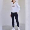 New FILA Knitted Sweatpants Women's Legend Blue F11W118605F-NV