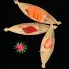 Eco Bamboo Platter Boat Shaped Serving Bowl for Sashimi and Snack Service in Style