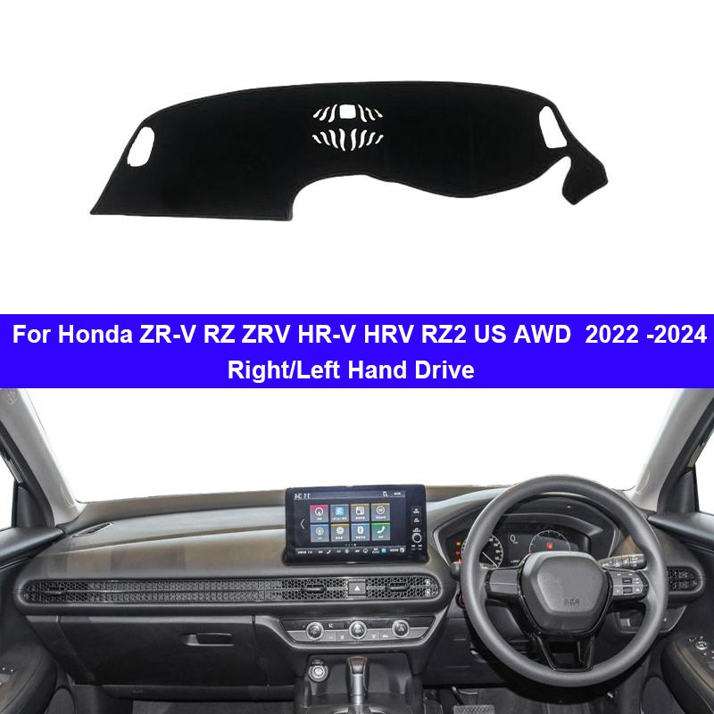 Auto Car Dashboard Cover Dash Mat Carpet Cape for Honda ZR-V RZ ZRV HR-V HRV RZ2 US AWD 2026 2026 2026 Protector Rug