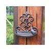 European Bird-shaped Ornaments Vintage Cast Iron Crafts Bird Feeders Home Garden Wall Storage Key Box