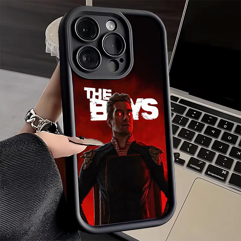Phone Case for iPhone 17 Air 16E 15 16 Pro Max The Boys H-Homelander Cover 14 Plus 13 12 Mini Soft Shell Silicone Fundas