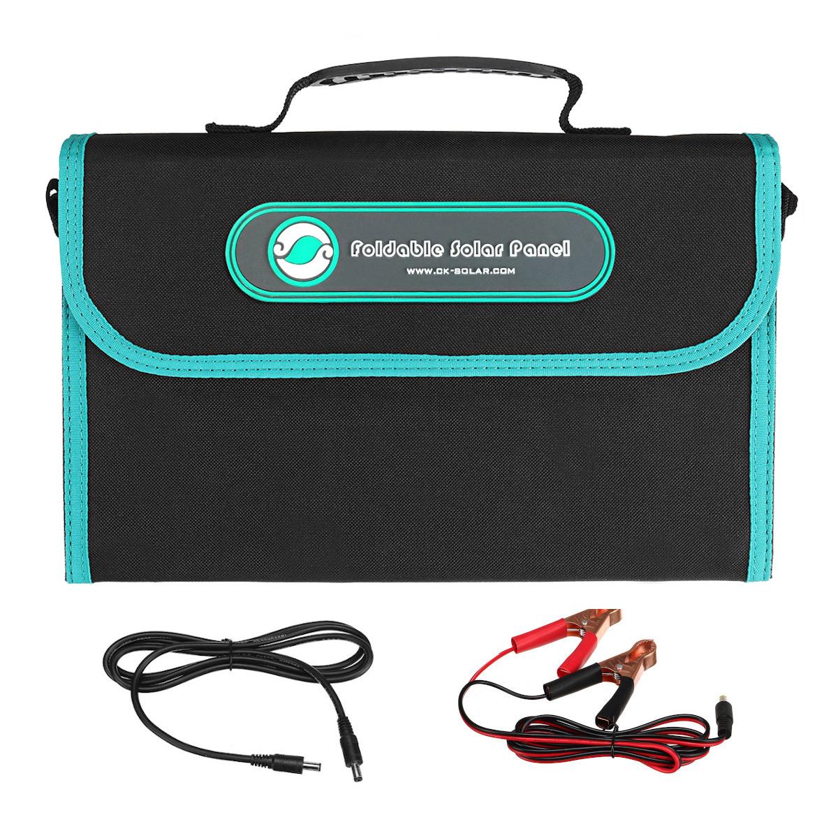 

60 Вт 18 В черепичная солнечная панель складная уличная водонепроницаемая портативная улучшенная монокристаллическая солнечная батарея зарядное устройство для автомобильного телефона для кемпинга