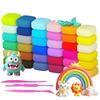 ABIY Ultra Light Magic Modeling Clay In 36 Colors, Air Dry DIY Clay With Tools For Kids, Children, Crafts, Art