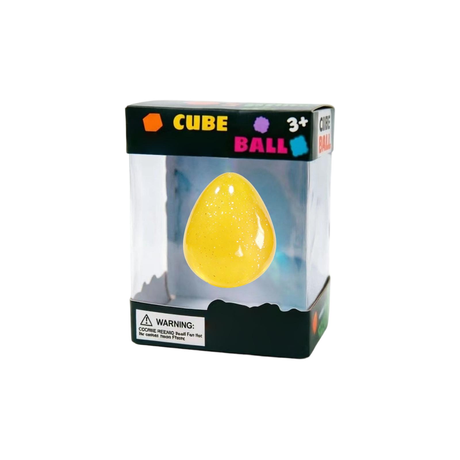 

Ball Soft Toy for Kids Ages 3 and Up Stress Sensory Toy for Relaxation and Play Suitable for Home School and Office Use One Size жовтий