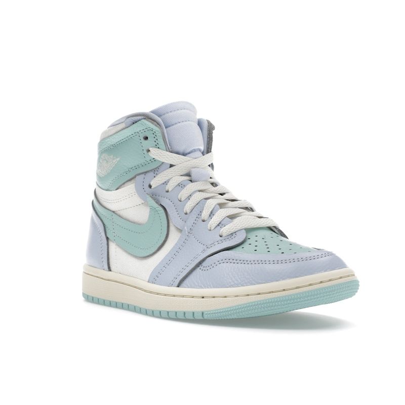 Air Jordan 1 High Method of Make Hydrogen Blue Light Dew Women Sneakers Coconut-Milk Sail FB9891-401