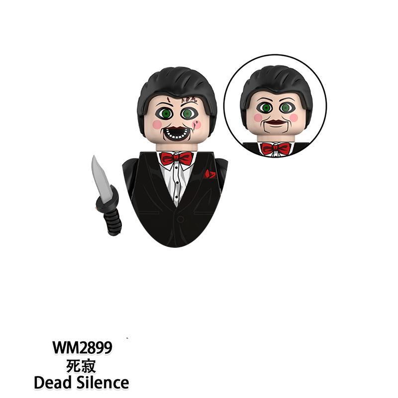 Back To The Future Bricks Gift Hazbin Hotel For Halloween Christmas Minifigures Building Blocks Mini Action Figures For Children