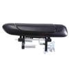 Car Exterior Door Handles, ABS Material, Black, 4-Door Compatible