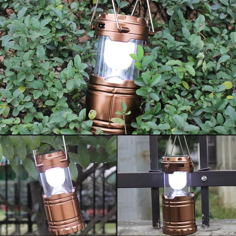 SHENYU Solar Rechargeable Camping Lantern
