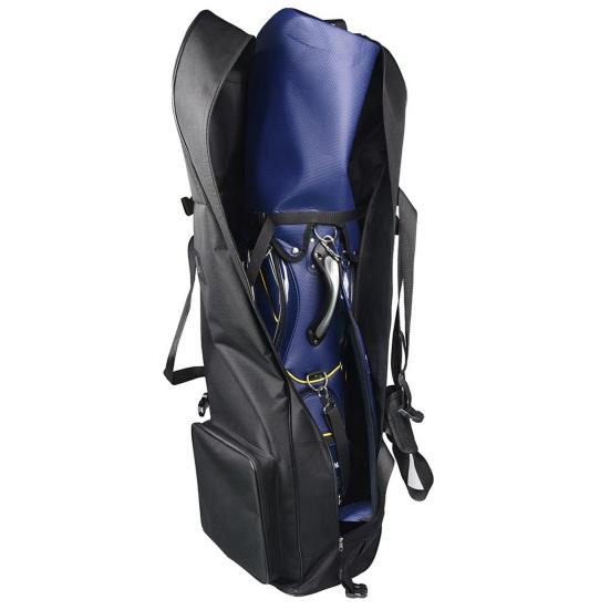 Golfová cestovní taška s kolečky 900D Heavy Duty přenosný cestovní obal na golfovou hůl pro letecké společnosti Skládací golfové cestovní pouzdro s měkkými stranami