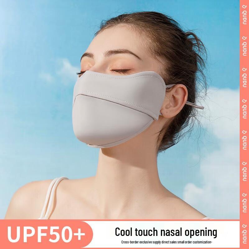 Women s Ice Silk UV Protection Full-Face Sun Mask