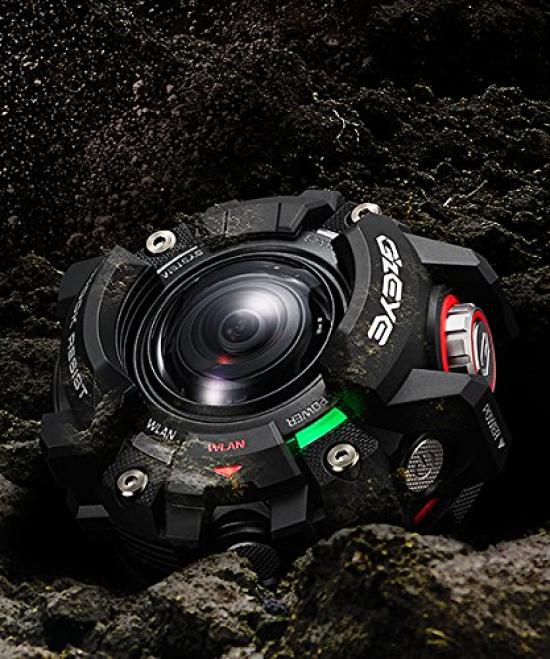 CASIO EYE Digital to Waterproof to a Depth of Black G'z GZE-1 Camera, Shockproof, Drop-Resistant 4m, 50m, (GZE-1BK)