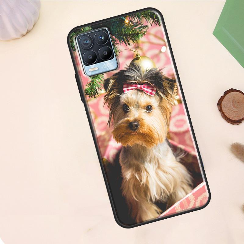 Mini Yorkshire Terrier Hülle Für Realme C75 C63 C61 C55 C51 C53 C35 C65 C67 C71 11 12 13 14 15 Pro Plus GT6 GT7 Pro