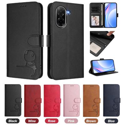 Leather Case On For Etui Xiaomi Redmi A5 A4 A3 A3X A1 A2 Plus A3 Pro 9A 9C 9 8 7 8A 6A Case Panda Wallet Flip Book Cover Fundas