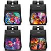 Der Super Mario Galaxy Film Strapazierfähiger Rucksack mit mehreren Fächern für Schulkinder Mit atmungsaktiven Air-Cushion-Trägern