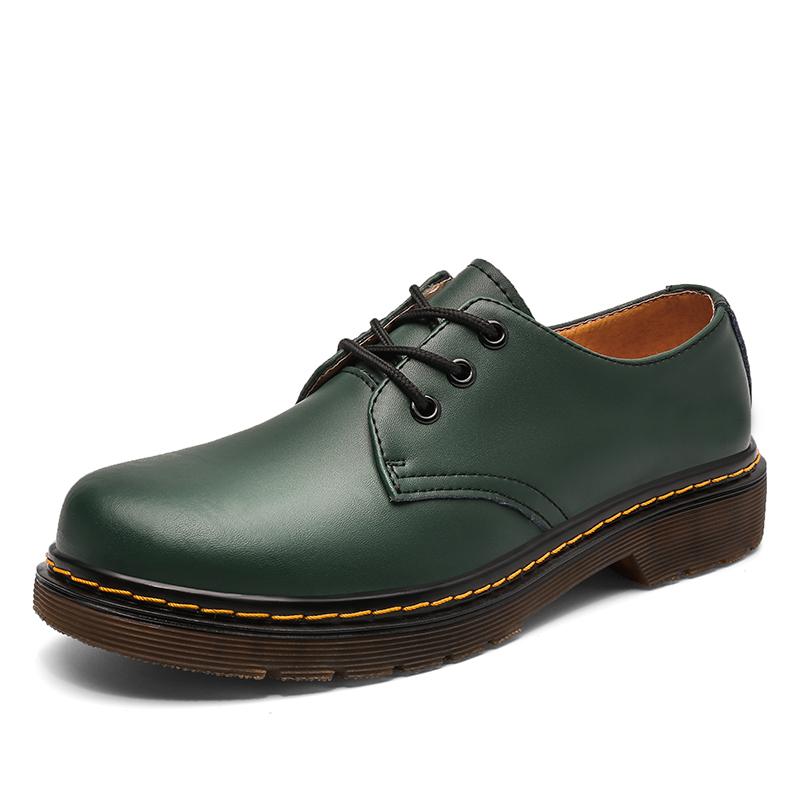 Mode Luxusmarke Outdoor Arbeitsschuhe Dicke Sohle Vielseitige Oxford Schuhe Schnürschuhe Sicherheitsschuhe Rindfleisch Außensohle Komfort Weiche Sohle Lässig