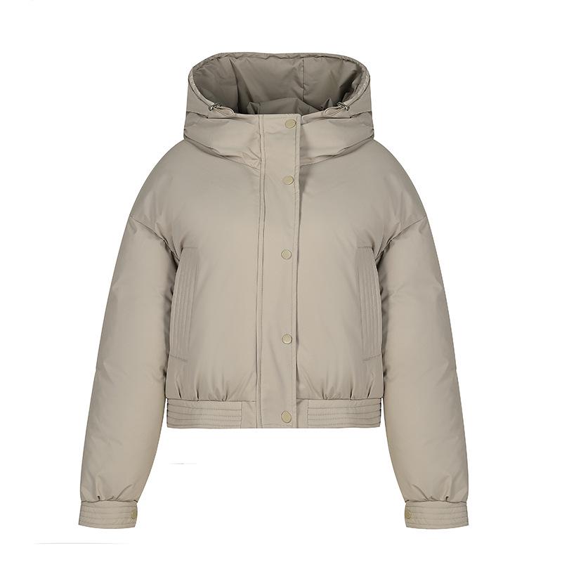 Women's Short Cotton Down Jacket 2025 Winter: Trendy, Loose, and Thickened Bread Style